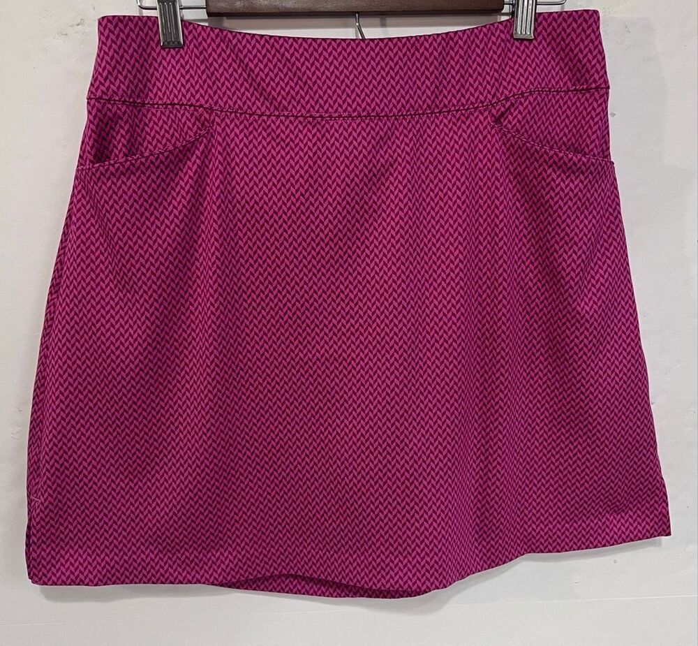 Lady Hagen Unwind Chevron Textured Skort   Size 12